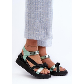 Step in style Sandale Model Da CR956 Zelene - Zakoračite sa stilom zelena 1