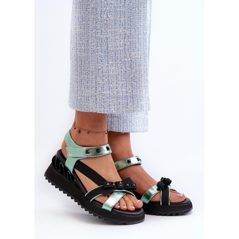 Step in style Sandale Model Da CR956 Zelene - Zakoračite sa stilom zelena 1