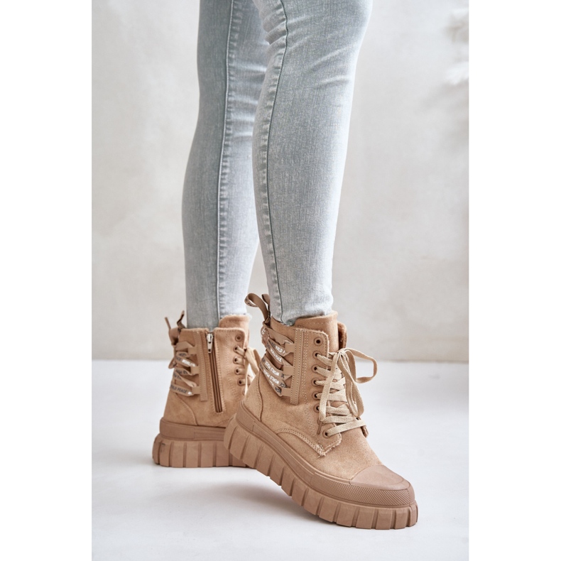 Step in style Čizme Model Edidda 24BT26-7378 Smeđe - Zakoračite sa stilom smeđa 1