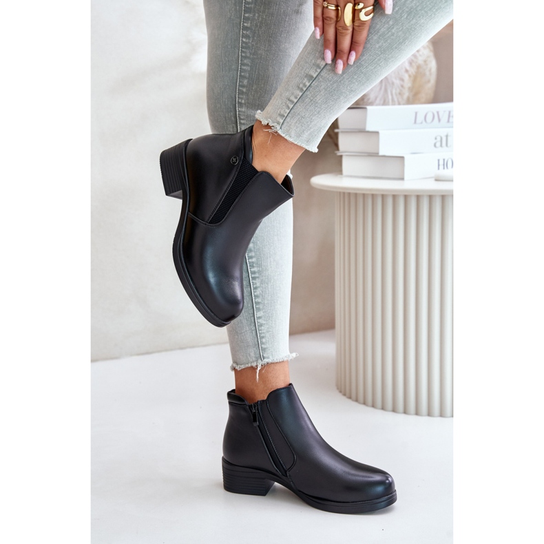 Step in style Čizme Model Vinceza 85150 Black - Zakoračite sa stilom crna 1