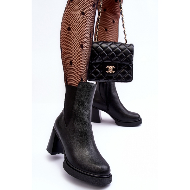 Step in style Čizme Model Lemar Liresa 60440 Black - Zakoračite sa stilom crno 1