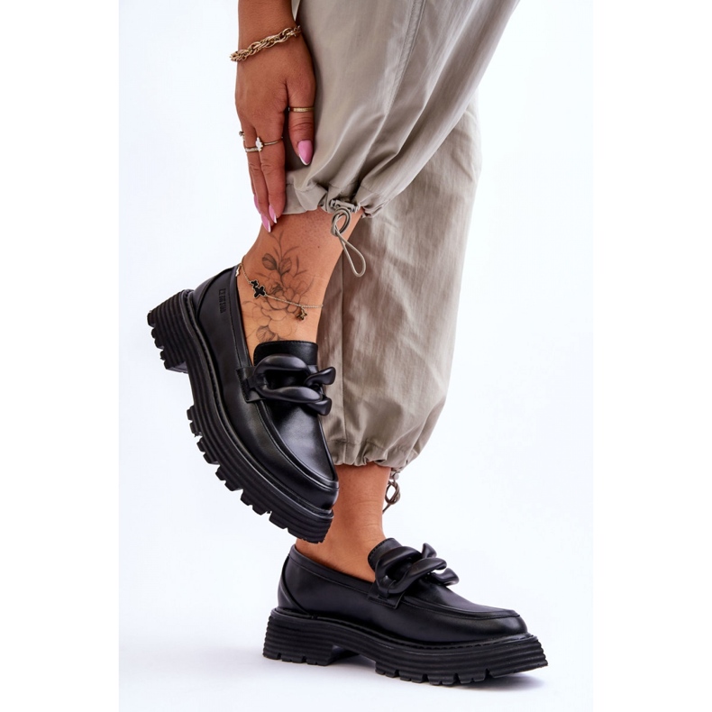 Step in style Mokasine Model Big Star LL274580 crne - Zakoračite sa stilom crna 1