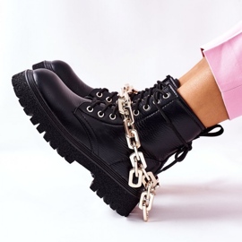 Step in style Čizme Model Grail 8533 Black - Zakoračite sa stilom crno 1