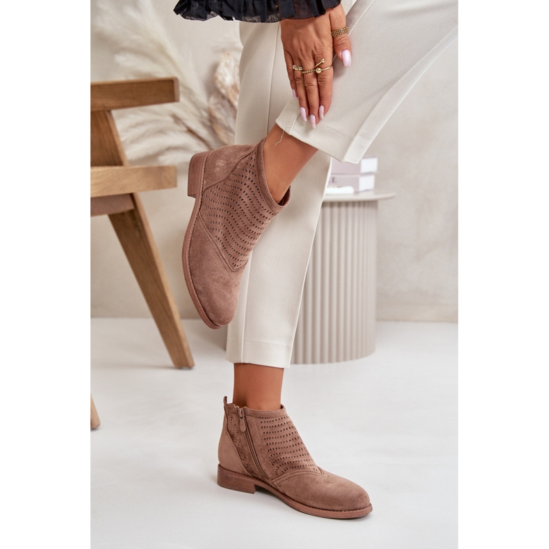 Step in style Čizme Model S.Barski HY42-076 Smeđe - Zakoračite sa stilom smeđa 1