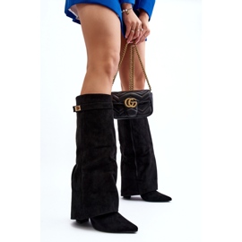 Step in style Čizme Model Portora 9501A Black - Zakoračite sa stilom crna 2