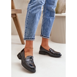 Step in style Mokasine Model Vinceza 58409 Crni lak - Zakoračite sa stilom crna 1