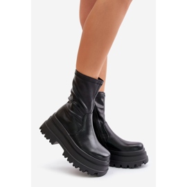 Step in style Gležnjače Model Florinara 52062 Black - Zakoračite sa stilom crno 1