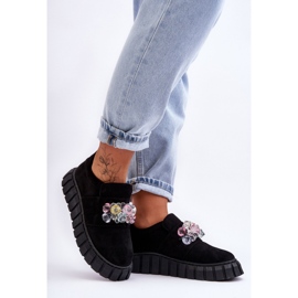 Step in style Sportske cipele Model Desire NB615 Black Suede - Zakoračite sa stilom crna 1