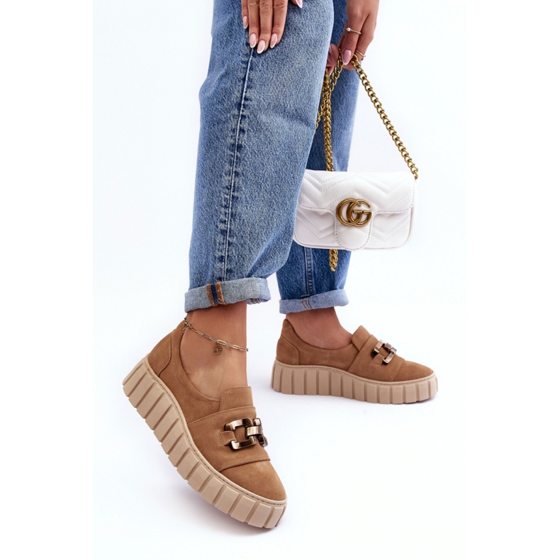 Step in style Cipele Model Lewski 3398 Tamno bež - Zakoračite sa stilom 1