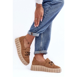 Step in style Cipele Model Lewski 3398 Tamno bež - Zakoračite sa stilom 2