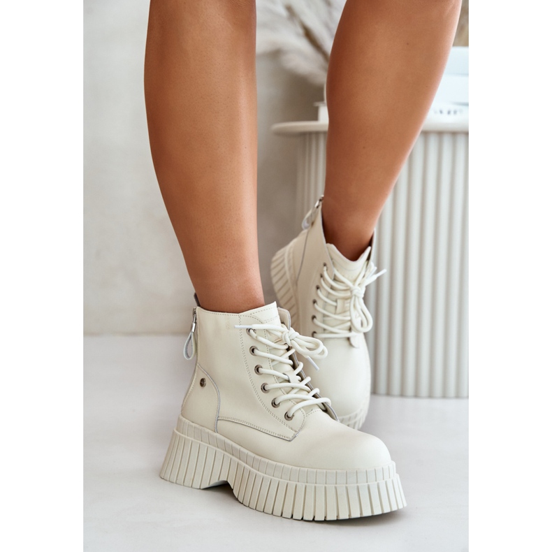 Step in style Trappers Model Goe OO2N4127Light Beige - Zakoračite sa stilom bež 1