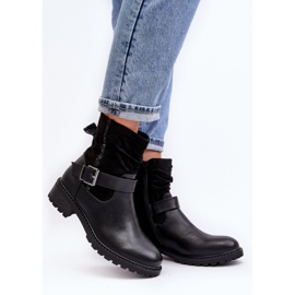 Step in style Čizme Model Cillolis M667 Black - Zakoračite sa stilom crno 1