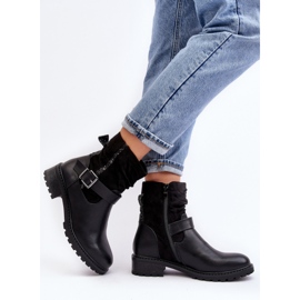 Step in style Čizme Model Cillolis M667 Black - Zakoračite sa stilom crno 2