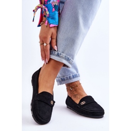 Step in style Mokasine Model Castelo JU052 crne - Zakoračite sa stilom crna 1