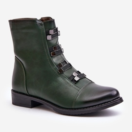 Step in style Čizme Model Evalith ASA62-30 Green - Zakoračite sa stilom zelena 2