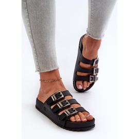 Step in style Japanke za sandale Model Zaxy NN2850099 Crna - Zakoračite sa stilom 1