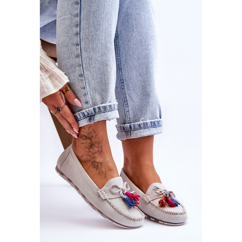 Step in style Mokasine Model Dorine GS37 Grey - Zakoračite sa stilom siva 1