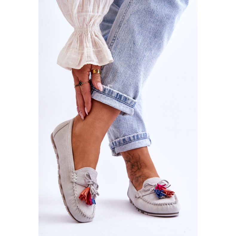 Step in style Mokasine Model Dorine GS37 Grey - Zakoračite sa stilom siva 2