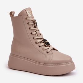 Step in style Workers Model CheBello 4294 Beige - Zakoračite sa stilom bež 2
