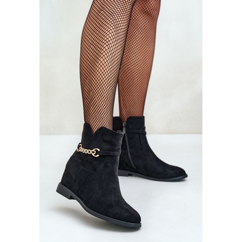 Step in style Čizme Model Ofcorna MS2097 Natrag - Zakoračite sa stilom crna 1