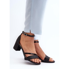 Step in style Sandale Model Ploemis 20244 Black - Koračite sa stilom crna 1