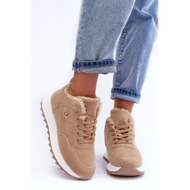 Step in style Sportske cipele Model Adite TL233-63 Dark Beige - Zakoračite sa stilom bež 1