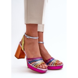 Step in style Sandale Model Da CR920 Multicolor Pink - Zakoračite sa stilom višebojan 1