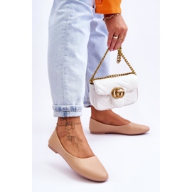 Step in style Balerinke Model Stacee 9BL02-1029 Bež - Zakoračite sa stilom 1