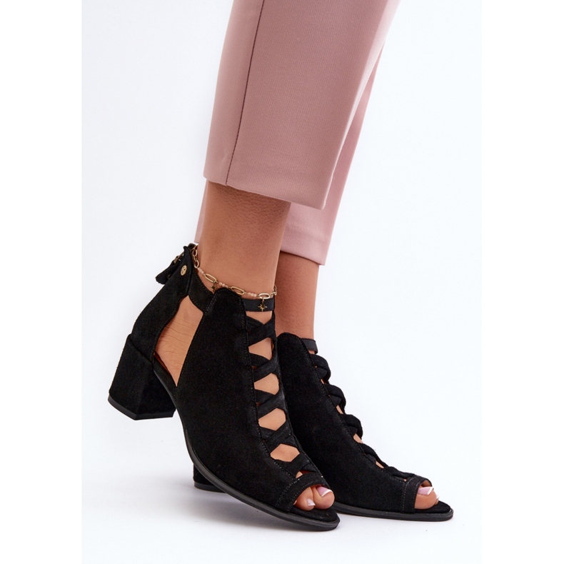 Step in style Sandale Model Maciejka 06456-01 Black - Koračite sa stilom crno 1