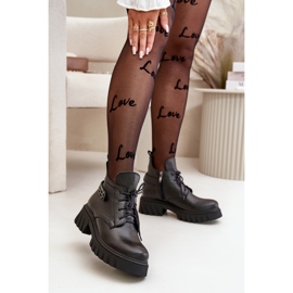 Step in style Čizme Model Zazoo 60483 Black - Zakoračite sa stilom crna 1