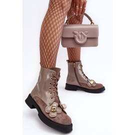 Step in style Čizme Model Da MR870-76 Sivo/Smeđe - Zakoračite sa stilom siva 1