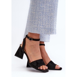 Step in style Sandale Model Upttima 17328 Black - Koračite sa stilom crna 1