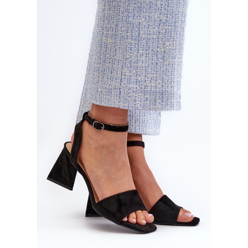 Step in style Sandale Model Upttima 17328 Black - Koračite sa stilom crna 1