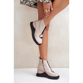 Step in style Čizme Model Da MR880-136 Bež - Zakoračite sa stilom 1