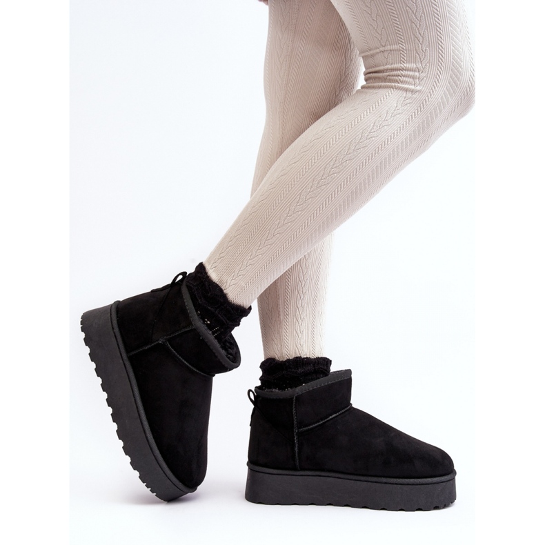 Step in style Čizme za snijeg Model Xamella 20216-4A Black - Korak sa stilom crno 2