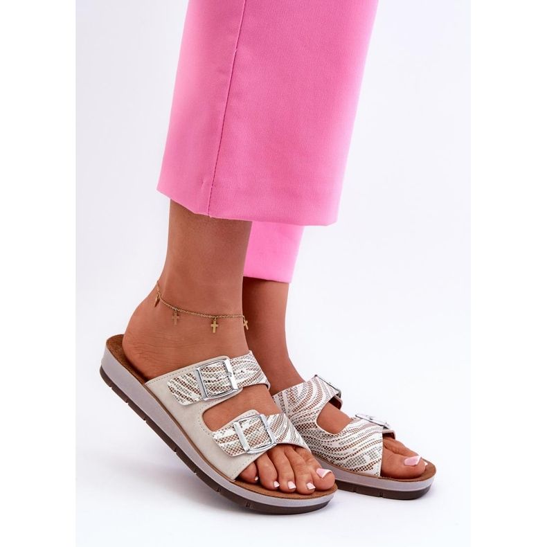 Step in style Japanke za sandale Model Inblu CP000045 Bež - Zakoračite sa stilom 1