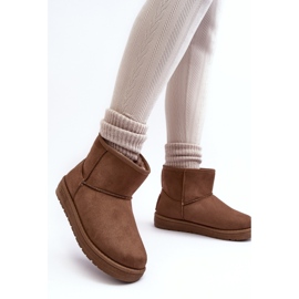 Step in style Čizme za snijeg Model Big Star MM274161 Smeđe - Zakoračite sa stilom smeđa 1