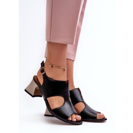 Step in style Sandale Model Maciejka 06566-01 Black - Koračite sa stilom crno 1