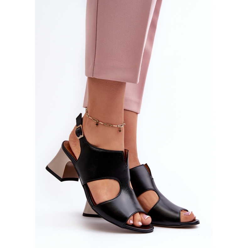 Step in style Sandale Model Maciejka 06566-01 Black - Koračite sa stilom crna 1