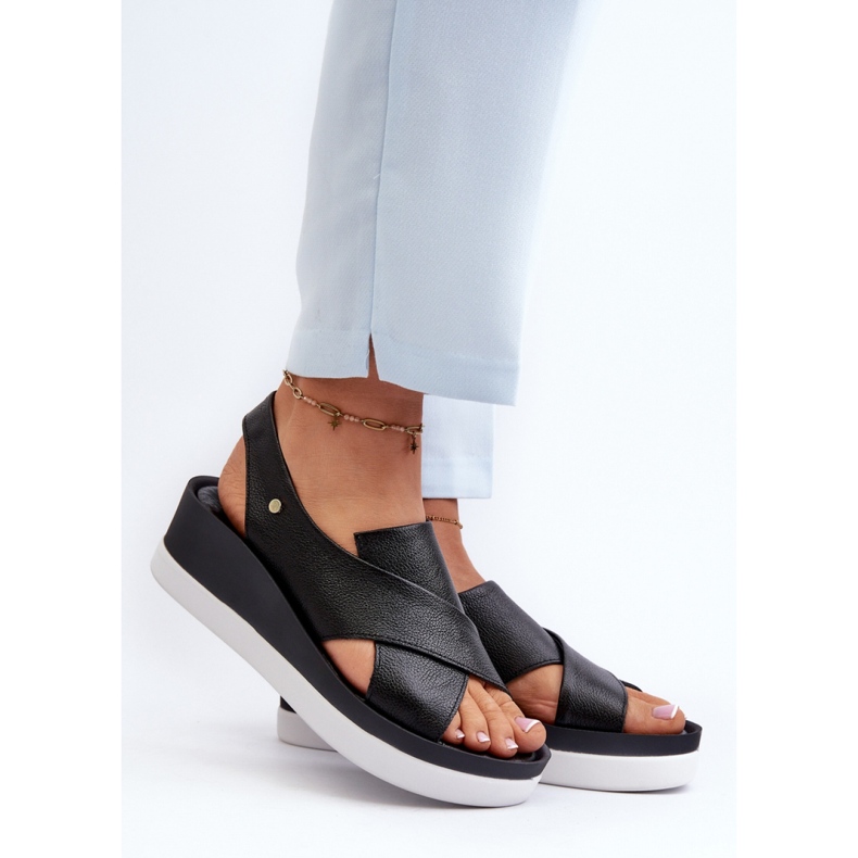 Step in style Sandale Model Zazoo 40256 Black - Koračite sa stilom crno 1