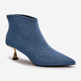 Step in style Čizme Model Terlena GP14 Blue - Zakoračite sa stilom plava 2