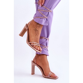 Step in style Sandale Model Nessy H8-508 Bež - Zakoračite sa stilom 1