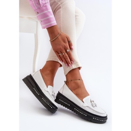 Step in style Mokasine Model Assetnima 24PB18-7176 Bijela - Zakoračite sa stilom 1