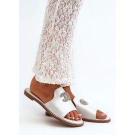 Elegantne ženske papuče S.Barski Silver siva 1