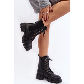 Step in style Radnički model Charmea F33 Crna koža - Zakoračite sa stilom 2