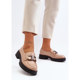 Step in style Mokasine Model Santtes 58289 Bež - Zakoračite sa stilom 1