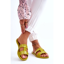 ZAXY veganske ženske papuče zelena 1