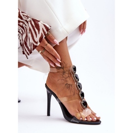 Step in style Model Da MR-16 Crne sandale - Zakoračite sa stilom crna 1