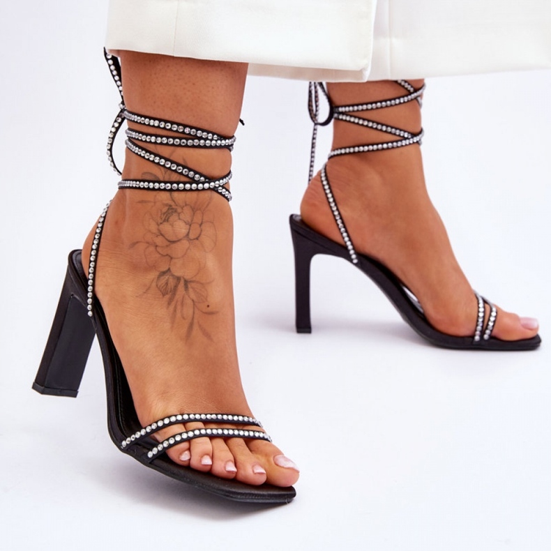 Step in style Sandale Model Nessy H8-508 Black - Zakoračite sa stilom crna 1