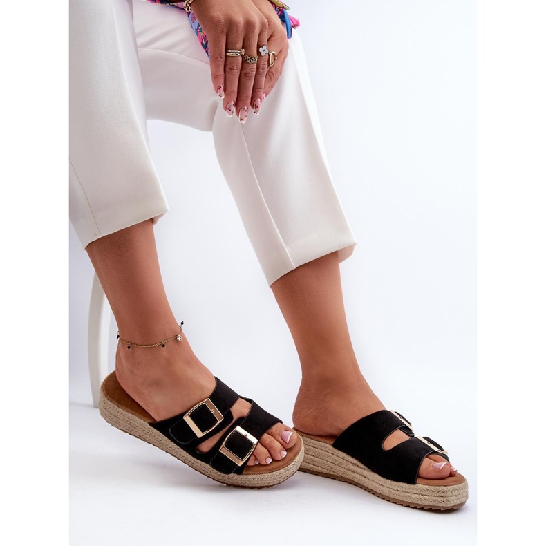 Japanke za sandale Model C-315 crne crno 1